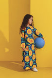 Sinar Printed Top with Folded Skirt