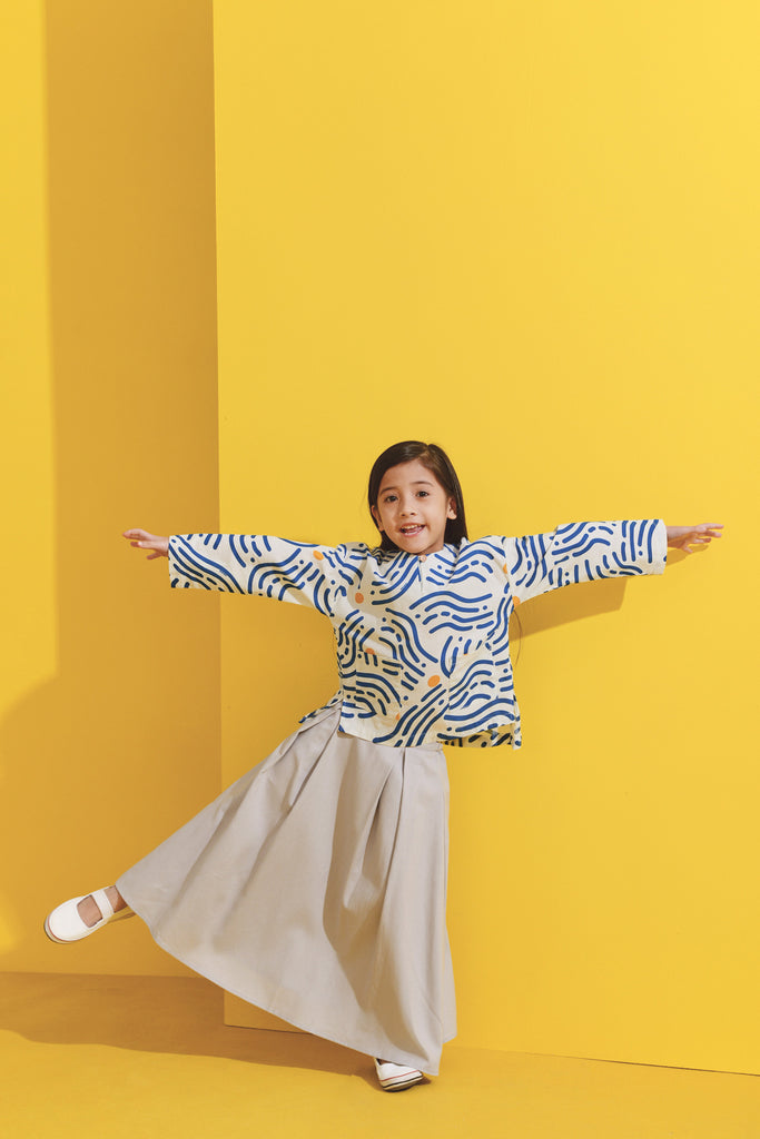 Long Sleeve Alir Top Blouse