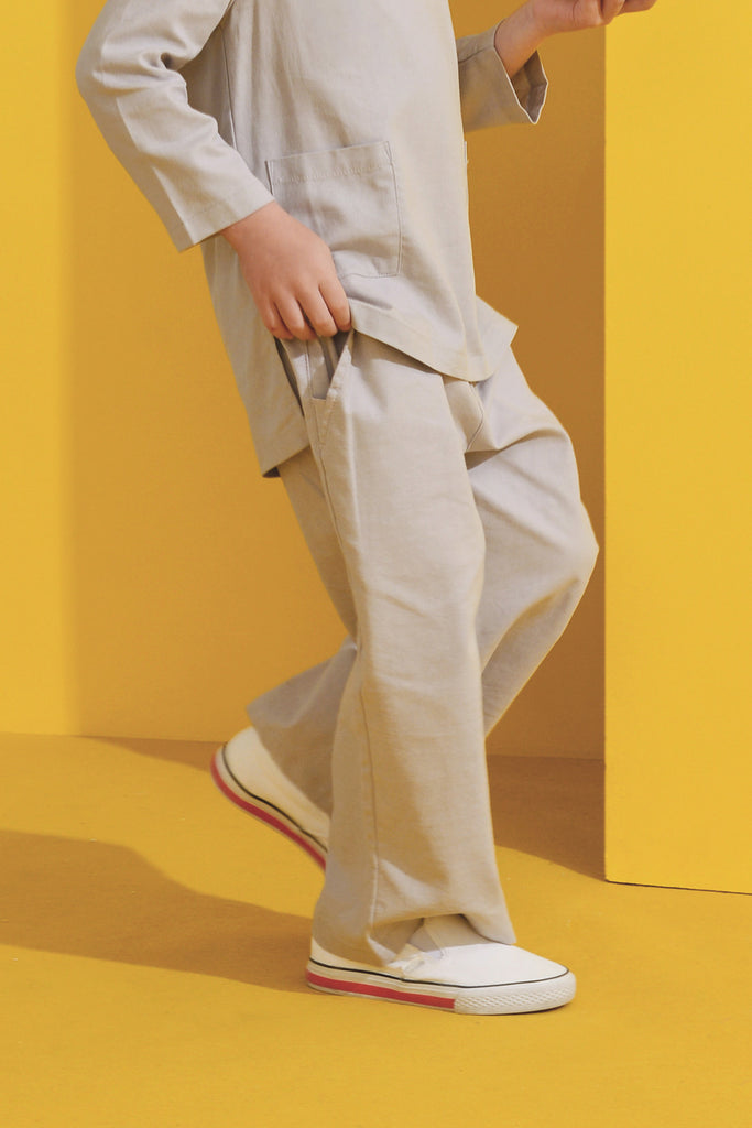 Soft Grey Colour Pants