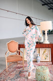 The Glow Women Petals Kebaya Set - Orchard