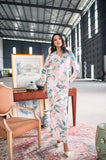 The Glow Women Petals Kebaya Set - Orchard