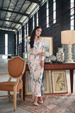The Glow Women Petals Kebaya Set - Orchard