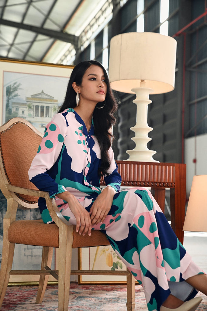 The Glow Women Petals Kebaya Set - Sunshine