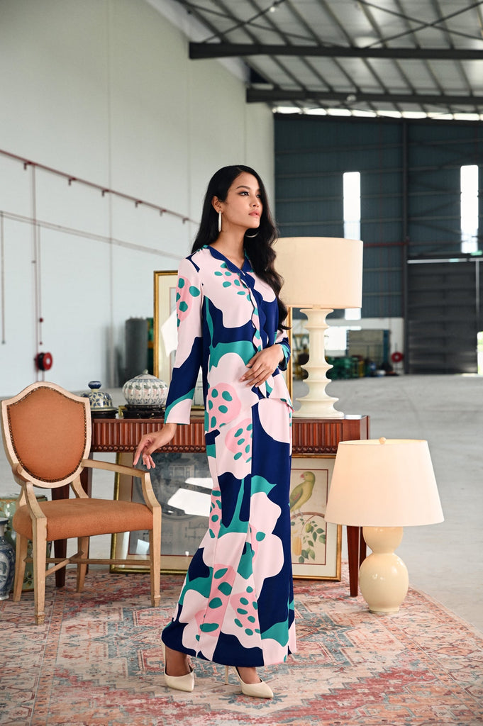 The Glow Women Petals Kebaya Set - Sunshine
