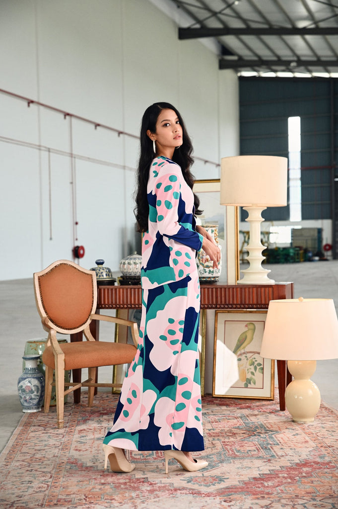 The Glow Women Petals Kebaya Set - Sunshine