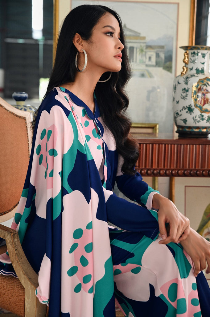 The Glow Women Petals Kebaya Set - Sunshine