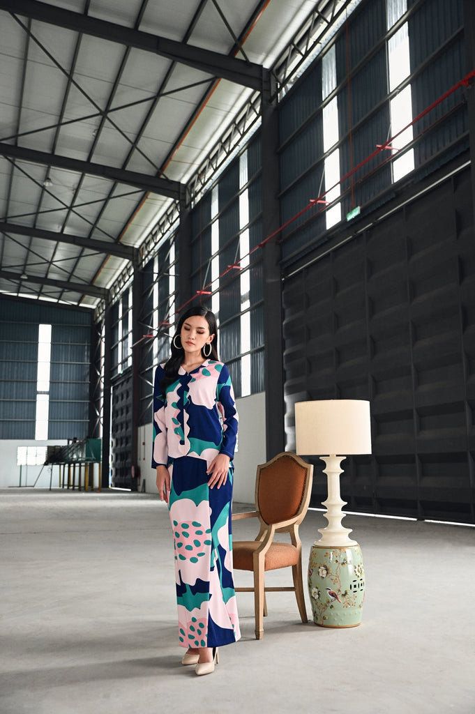 The Glow Women Petals Kebaya Set - Sunshine
