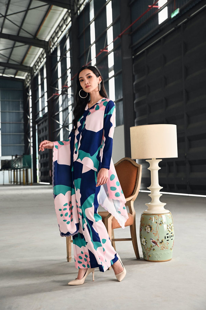 The Glow Women Petals Kebaya Set - Sunshine