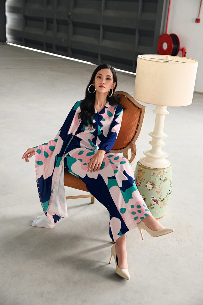 The Glow Women Petals Kebaya Set - Sunshine