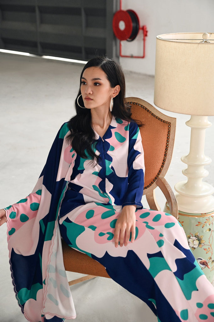 The Glow Women Petals Kebaya Set - Sunshine