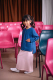 The Dulu Kita Fan Pleats Skirt - Pink