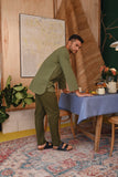 The Perfect Men Slim Fit Pants - Olive
