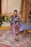 The Perfect Men Slim Fit Pants - Purple