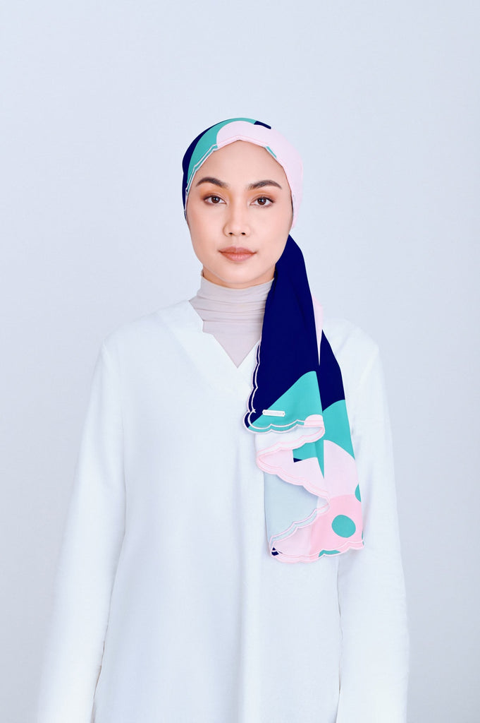 The Glow Women Scallop Shawl - Sunshine