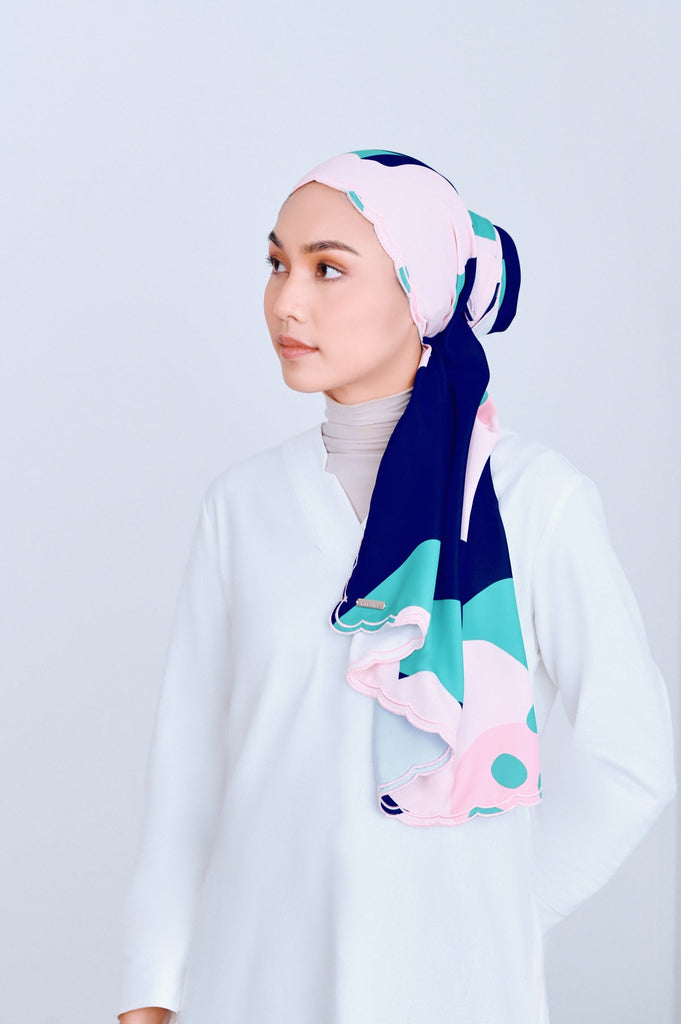 The Glow Women Scallop Shawl - Sunshine