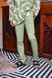 The Perfect Men Slim Fit Pants - Lawn Green