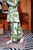 The Congkak Folded Skirt - Sprout