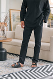 The Perfect Men Slim Fit Pants - Black