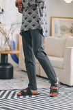The Perfect Men Slim Fit Pants - Steel Grey