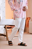 The Perfect Men Slim Fit Pants - White