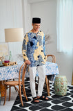 The Evergreen Men Pesak Kurta - Ridge