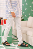 The Perfect Men Slim Fit Pants - White