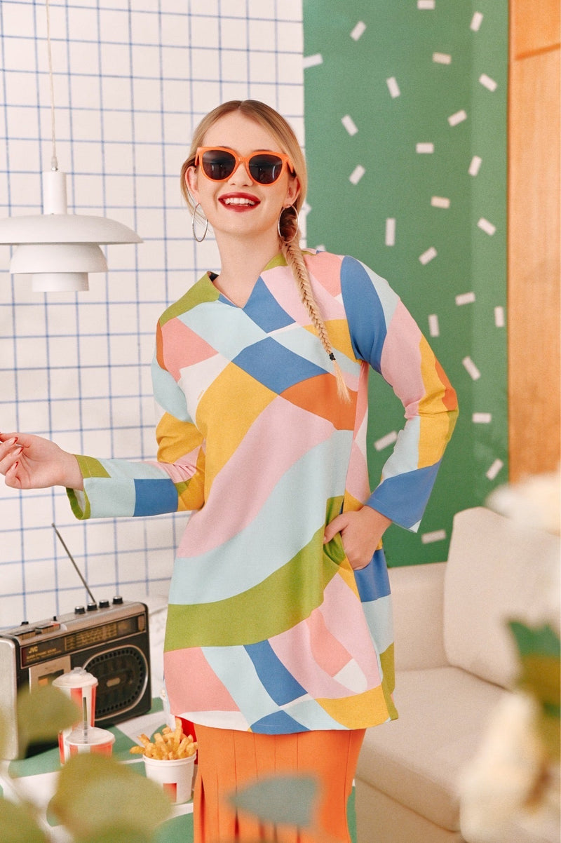 The Tabur Women Joy Kurung Top - Jolly