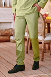 The Perfect Men Slim Fit Pants - Lawn Green