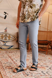 The Perfect Men Slim Fit Pants - Light Pigeon Blue