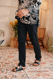 The Perfect Men Slim Fit Pants - Black