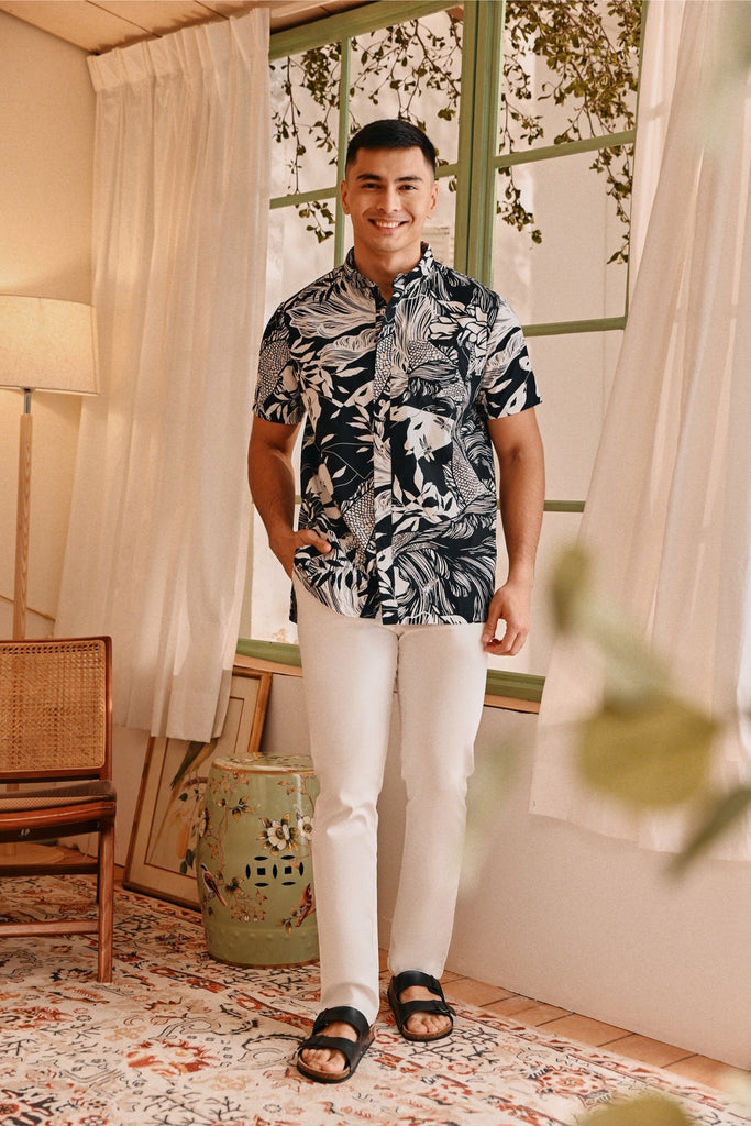 The Perfect Men Slim Fit Pants - White