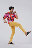 The Perfect Men Slim Fit Pants - Mustard