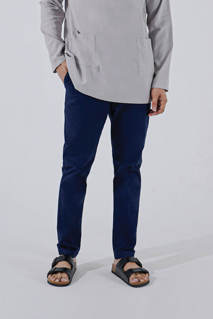 The Perfect Men Slim Fit Pants - Navy Blue