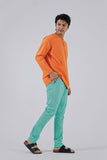 The Perfect Men Slim Fit Pants - Tiffany Green