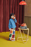 Kids wear Peasant Blouse matching Folded Skirt