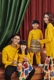 Family outfits matching - Mustard Colour