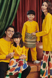 Mustard Colour Baju Melayu Style