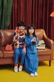 The Rona Kurti - Steel Blue