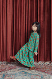 Kurti Spring Garden Print set wear for Girls