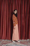 Baju Corak bersama Belted Skirt