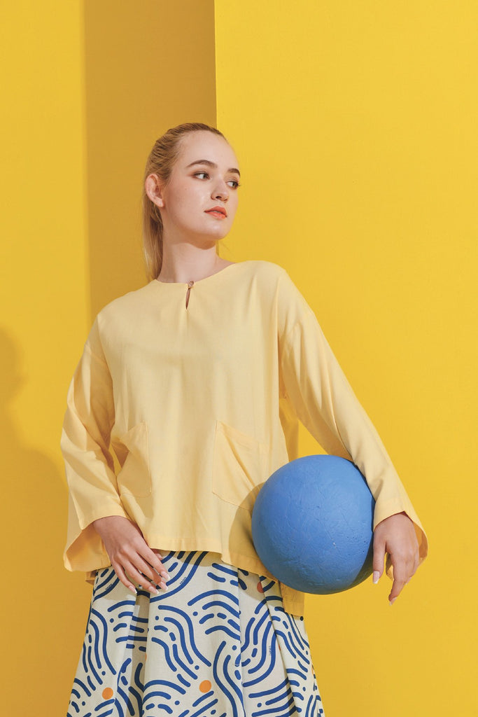 Caramel Relaxed Blouse