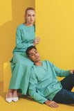 Tiffany Green colour matching outfits