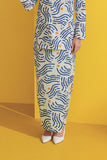 Printed Folded skirt