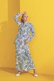 Alir Printed Blouse and Folded skirt