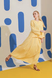 Caramel A line skirt