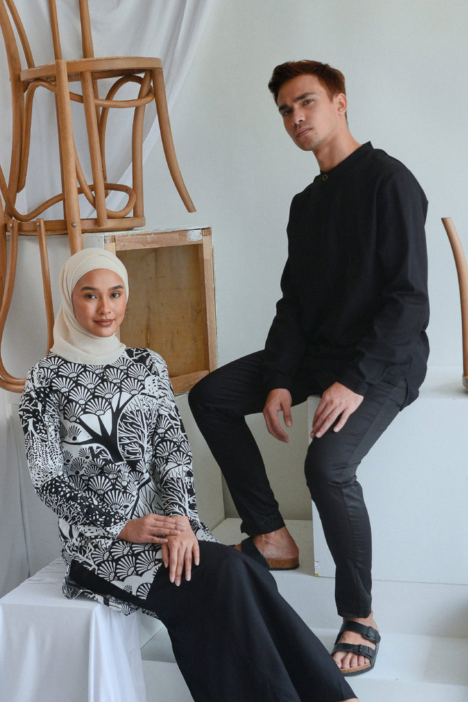 set baju raya suami isteri
