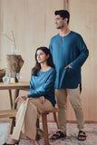 sedondon raya baju kurung kurta teal