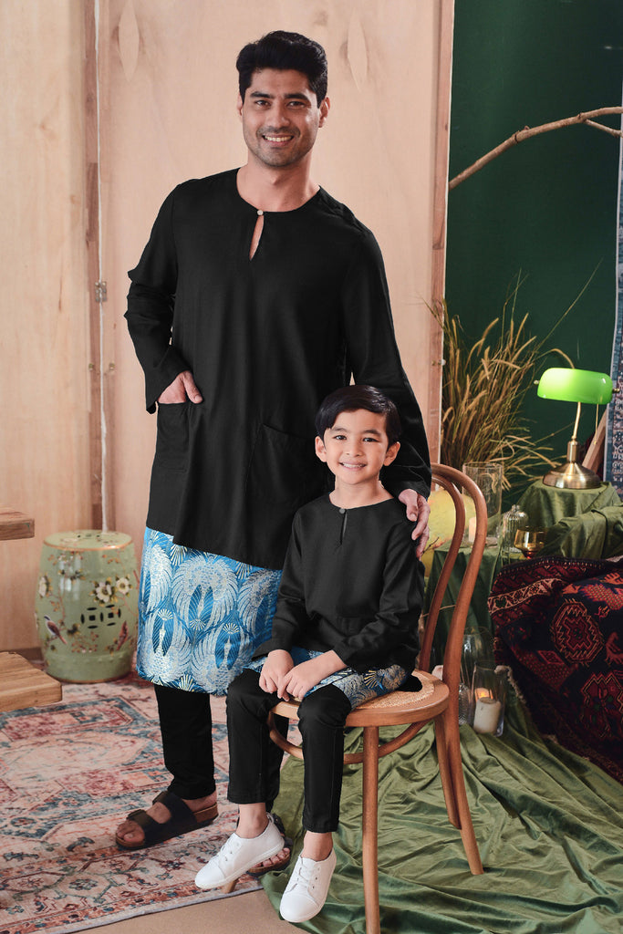 sedondon kurta hitam
