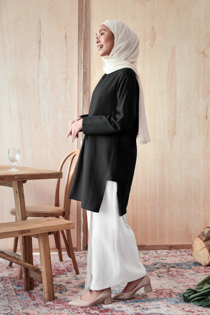 set baju kurung cotton selesa