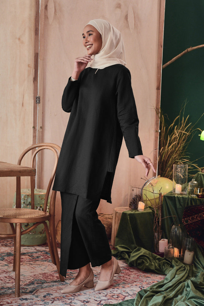 baju kurung cotton selesa